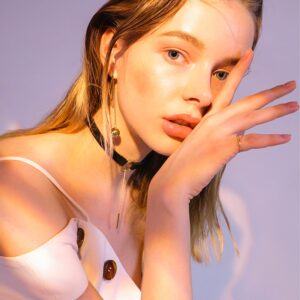 Double Crossed Choker Necklace